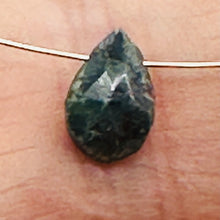 Load image into Gallery viewer, Ruby Zoisite Exquisite Flat Pear Briolette Beads | 8x6x3mm| Green, Red| 2 Beads|
