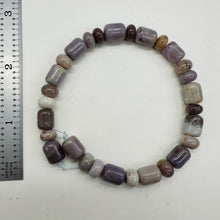Load image into Gallery viewer, Natural Lavender Brazilian Agate Bead 8 inch Strand 9722HS
