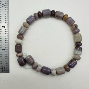 Natural Lavender Brazilian Agate Bead 8 inch Strand 9722HS