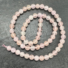 Load image into Gallery viewer, Morganite AAA Strand Round Beads | 6mm | Pink | 65 Beads |
