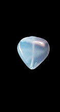 Load image into Gallery viewer, Lunar 1 Pear-Shaped Blue Chalcedony Bead 22x18mm 4045E
