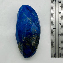 Load image into Gallery viewer, Blue Lapis Lazuli Designer Cut Pendant Bead 100ct 44x21x15mm

