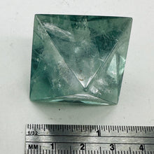 Load image into Gallery viewer, Fluorite Double Pyramid Specimen | 1 Display Figurine | | 41x41x41mm | Green
