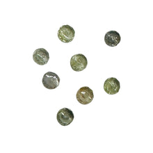 Load image into Gallery viewer, Fancy Natural Sapphire Faceted Bead Parcel | White | 4x2.5mm | 8 Beads|
