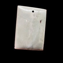 Load image into Gallery viewer, Crazy Lace Agate Designer Rectangular Pendant Bead | 40x30x5mm | Lavender Gray |
