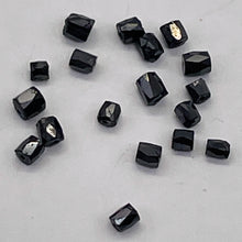 Load image into Gallery viewer, Natural Black Diamond 2.3cts Scissor Cut Cube Beads | 1x1mm to 2x1mm | 25 Beads|
