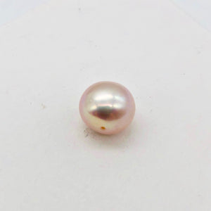 Sweet Natural Lavender Pink 10mm to 9mm Pearls | 10mm | Pink | Round | 2 Pearls|