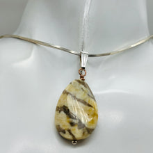 Load image into Gallery viewer, Ocean Jasper Teardrop Sterling Silver Pendant | 1 1/2&quot; Long |
