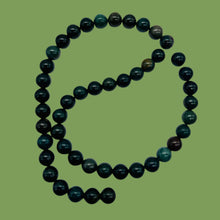 Load image into Gallery viewer, Bloodstone, Heliotrope Round Bead Strand | 8mm | Green, Red | 47 Beads |
