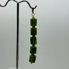Load image into Gallery viewer, Nephrite Jade 14K Gold Filled Pendant | Green | 2 1/2&quot; Long |
