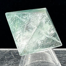 Load image into Gallery viewer, Fluorite Double Pyramid Specimen | 1 Display Figurine | | 41x41x41mm | Green
