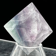 Load image into Gallery viewer, Fluorite Double Pyramid | 1 Display Figurine | | 39x39x39mm | Purple
