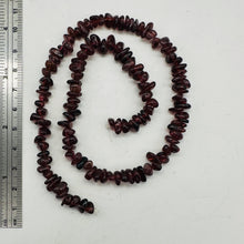 Load image into Gallery viewer, Blood Red Pyrope Garnet Nugget Bead Strand 110468
