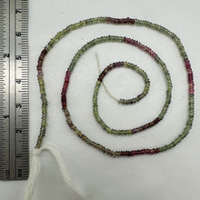 Load image into Gallery viewer, Natural Sapphire 2x1mm Roundel Bead Strand 105252
