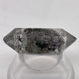 Quartz Shaman Double Terminated 29cts Crystal | 32x11mm | Clear with Inclusions|