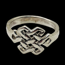 Load image into Gallery viewer, Sterling Silver Celtic Knot Ring | Size 6.75 | Silver | 1 Ring |
