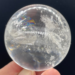 Quartz 284g (10oz) Sphere | 60mm (2.36") | Clear | 1 Display Specimen |