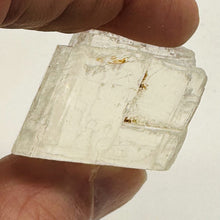 Load image into Gallery viewer, Optical Calcite Iceland Spar 57g Rectangular Display Specimen |36x24x24mm|Clear|
