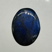 Load image into Gallery viewer, One Vibrant Labradorite Cabochon | Green, Blue | 14x10mm | 1 Cabochon |
