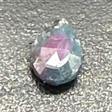 Load image into Gallery viewer, Ruby Zoisite Exquisite Flat Pear Briolette Bead | 9x6x3mm | Green, Red | 1 Bead|
