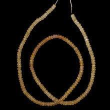 Load image into Gallery viewer, Natural Imperial Topaz Faceted Rondelle Bead 54cts. Strand| 3.75x2.5mm| 180 Bds
