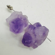 Load image into Gallery viewer, Amethyst Natural Crystals Parcel | 29x27x15 and 27x23x15m | Purple | 2 Beads |

