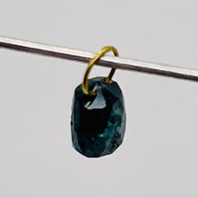 Load image into Gallery viewer, Diamond 14K .33ct Briolette Pendant| 4x3x2mm | Blue | 1 Pendant Bead
