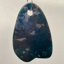 Load image into Gallery viewer, Hand Carved Bloodstone Jasper Bead Pendant Bead | 61x41x6mm | 1 Bead |
