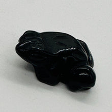 Load image into Gallery viewer, Charming Onyx Stone Frog Animal Beads Figurine | Black| | 20x18x9.5mm | Black
