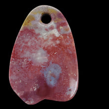 Load image into Gallery viewer, Fancy Jasper Pendant | 62x42x7mm | Mauve Pink | 1 Bead
