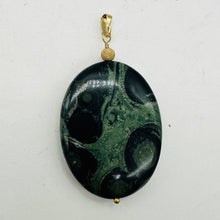 Load image into Gallery viewer, Exotic Kambaba Jasper Oval 14K Gold Filled Pendant | 2&quot; Long | 1 Pendant |
