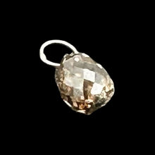 Load image into Gallery viewer, 0.53cts Champagne Diamond Brio &amp; 18K White Pendant 9817F
