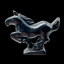 Load image into Gallery viewer, Hand-Carved Galloping Horse | 1 5/8&quot; Tall | Black | 1 Pony |
