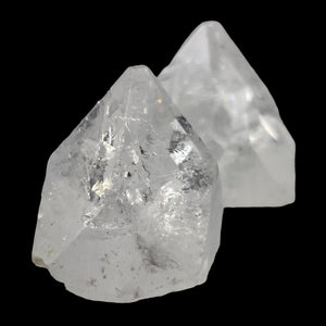 Apophyllite Stilbite Duo 104tcw Pyramids | 22x20 to 23x18mm | Clear, White |