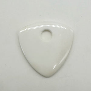 Designer Natural White Agate Pendant Bead 8699