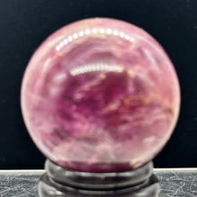 Load image into Gallery viewer, Lepidolite Purple Mica 138g Sphere | 1 3/4 in | Purple, White | 1 Specimen |
