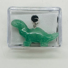 Load image into Gallery viewer, Aventurine Diplodocus Dinosaur Pendant | 3/4&quot; Long | Green |
