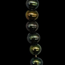 Load image into Gallery viewer, Natural Green Gold Red Freshwater Pearl Parcel 10 Round 5mm Cultured Pearls
