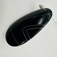 Load image into Gallery viewer, Sardonyx Large Designer Teardrop Pendant Bead| 65x34x6mm | Black.White | 1 Bead|
