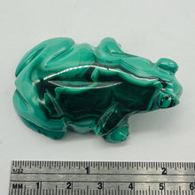 Load image into Gallery viewer, Malachite 53g Gemstone Carving Frog Figurine | 1 Specimen |
