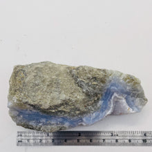 Load image into Gallery viewer, Chalcedony 205g Natural | 3 7/8x1 3/4x1 1/2&quot; | Blue White Gray | 1 Specimen
