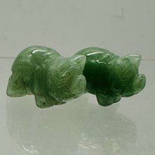 Load image into Gallery viewer, Carved Aventurine Pig One Bead | 21x13x9.5mm | Green
