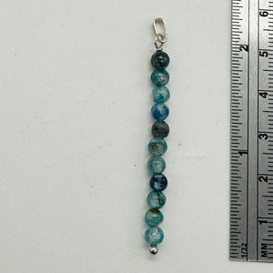 Stunning AAA Blue Kyanite Sterling Silver Pendant | 2" (Long) | Blue |