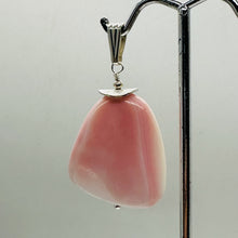 Load image into Gallery viewer, Queen Conch Shell Pendant Creamy Pink White Pear Shape 2" Caribbean
