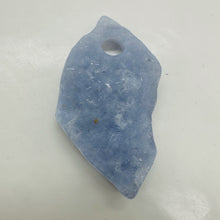 Load image into Gallery viewer, Druzy Blue Chalcedony Designer Pendant Bead |178cts | 69x35x11mm | 1 Bead |
