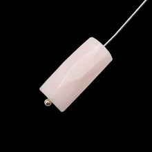Load image into Gallery viewer, 2 Mangano Pink Calcite Faceted Tube Beads | AAA Quality | 20x10mm | 2 Beads
