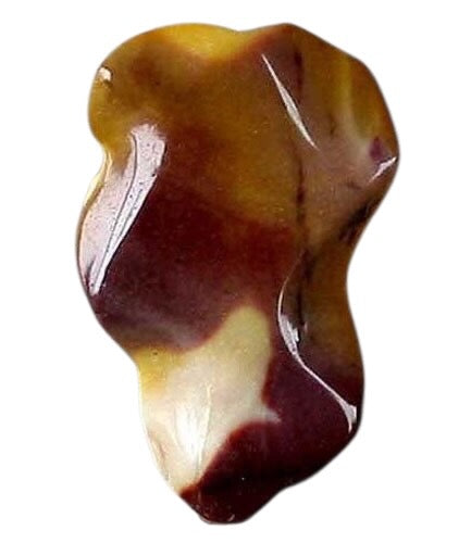 1 Huge Mookaite Wavy Oval Bead 005653P