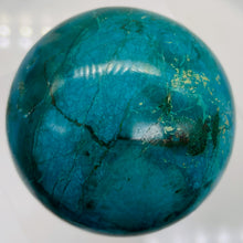 Load image into Gallery viewer, Chrysocolla Crystal 358g Sphere | 2 1/2&quot; | Blue Dark Green | 1 Collector&#39;s Item|
