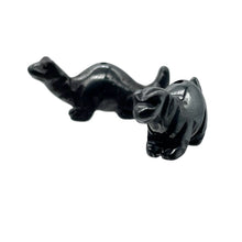 Load image into Gallery viewer, Dinosaur Hematite Diplodocus Animal Beads 009259HM | 25x11.5x7.5mm | Graphite
