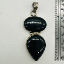 Load image into Gallery viewer, Unique Natural Onyx &amp; Sterling Silver Pendant 4220
